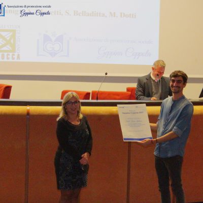 Luca Ighina, premiazione